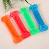 Flat bone chew toy for dogs
