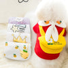 Cute cartoon pet clothes for autumn and winter