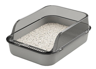Jumbo high-walled cat litter box