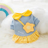 Cute cartoon pet clothes for autumn and winter