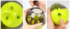 Dog food dispenser toy ball