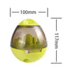 Dog food dispenser toy ball
