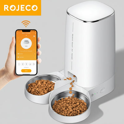 Automatic Pet Feeder – WiFi & Button Version, Cats & Dogs