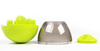 Dog food dispenser toy ball