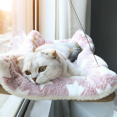 Cat Window Hammock with Suction Cups